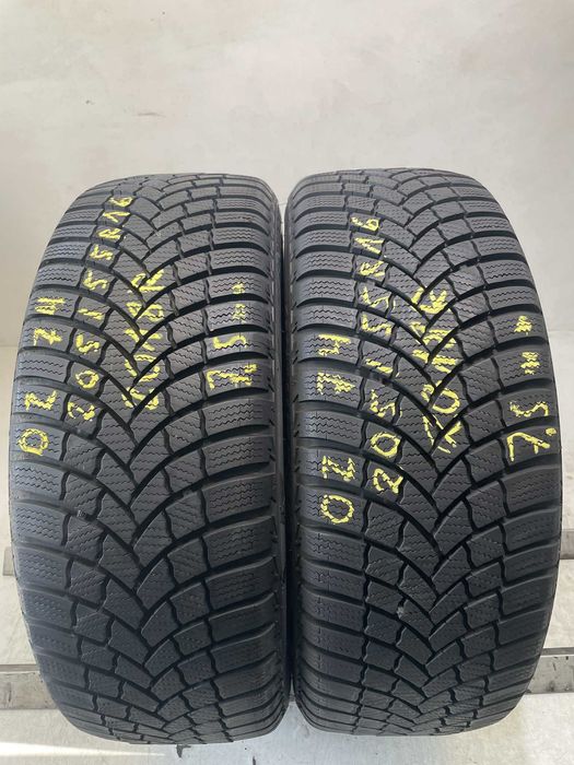 2x 205/55R16 Bridgestone Blizzak LM001 Evo 91H OZ74