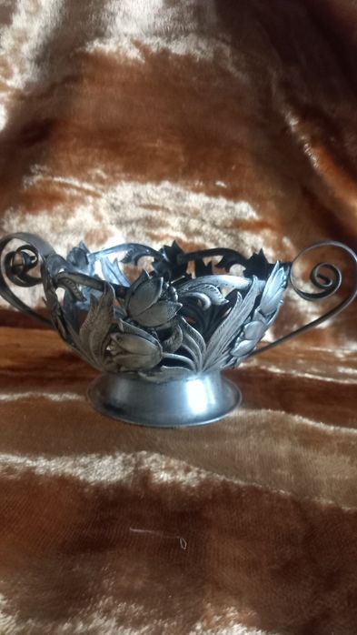 Stara secesja posrebrzana