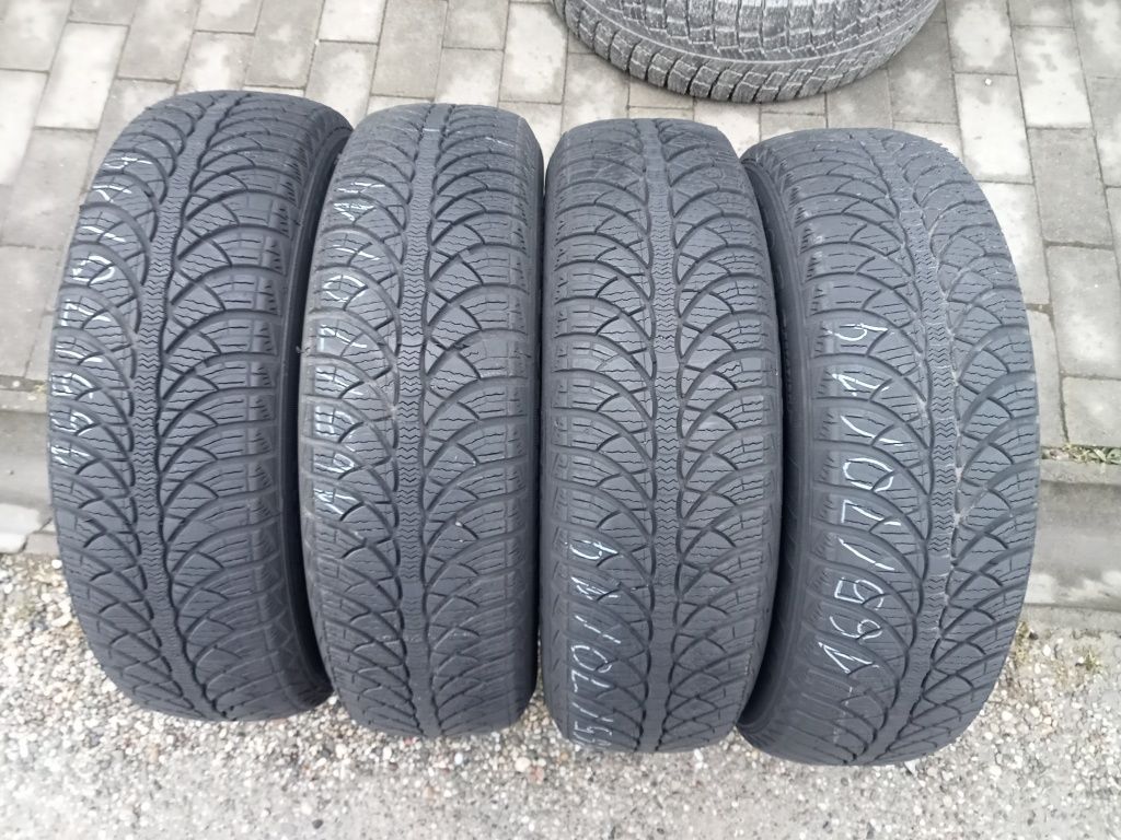 4x Opony Używane Zimowe 165/70R14 Kleber