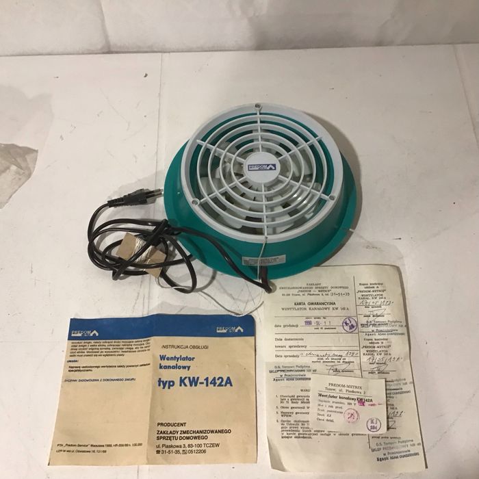 Wentylator Nowy kanałowy Predom Metrix PRL