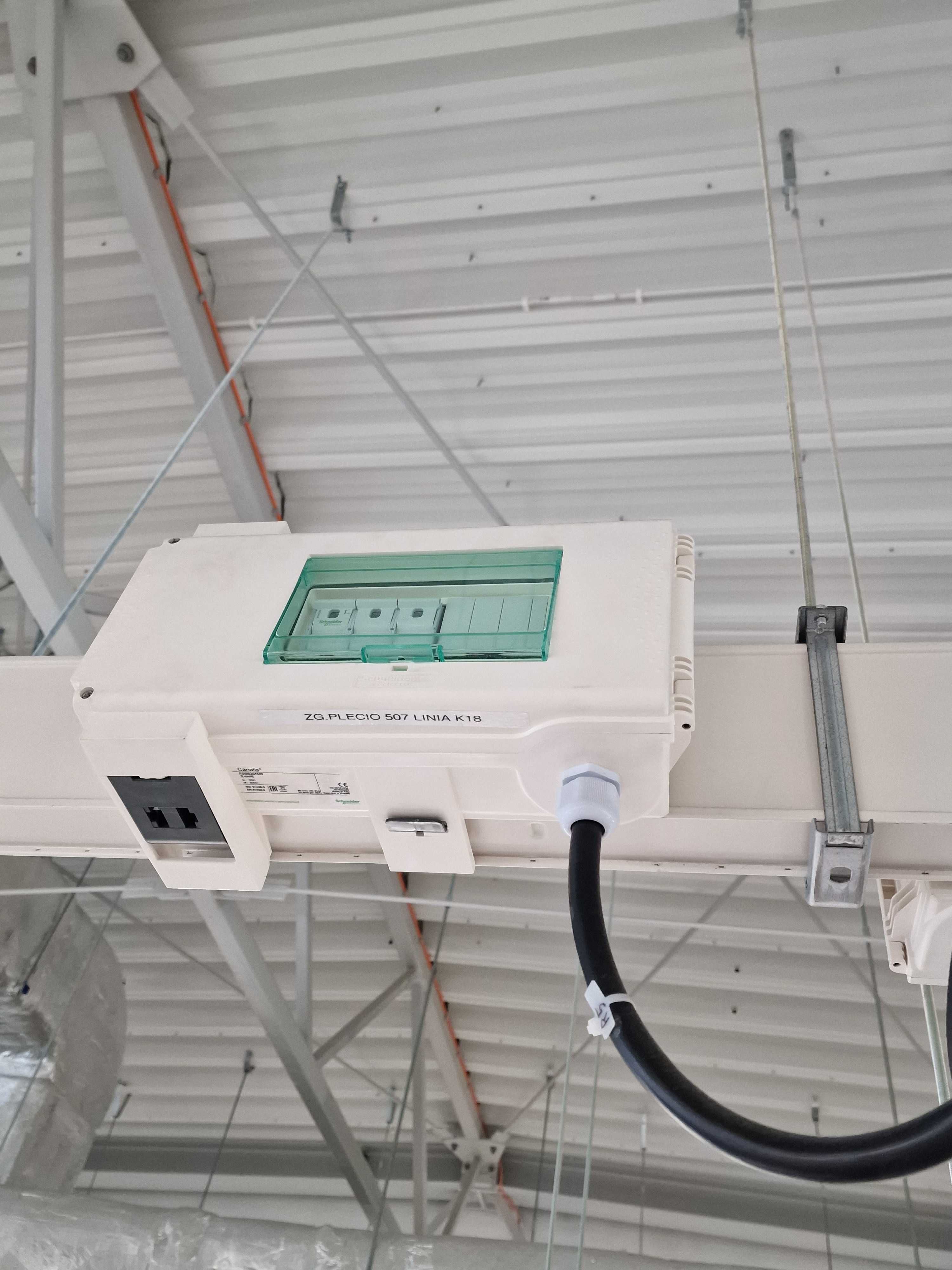 Elektryk, Monitoring, Pomiary elektryczne, Pomiar sieci LAN, Alarm