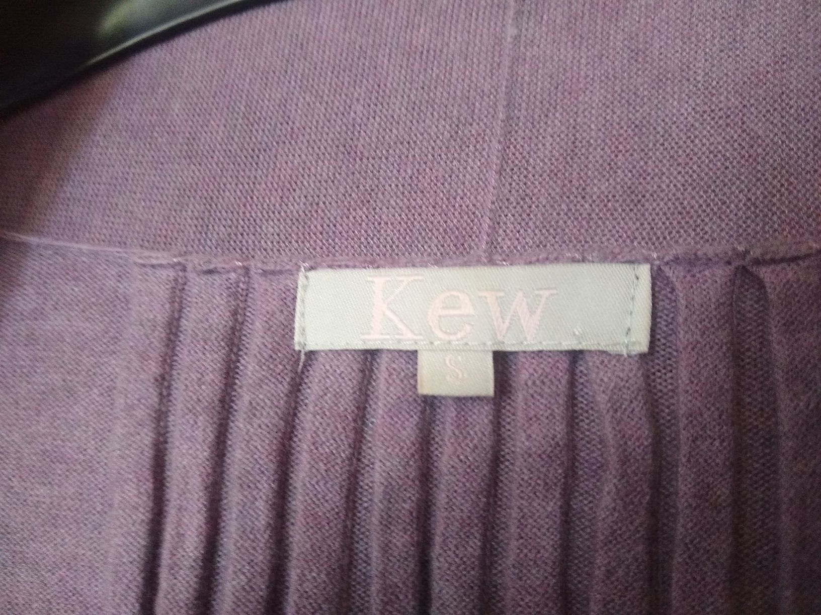 KEW  Elegancki lekki sweterek bez zapięcia, 100% Bawełna, Rozmiar S/M