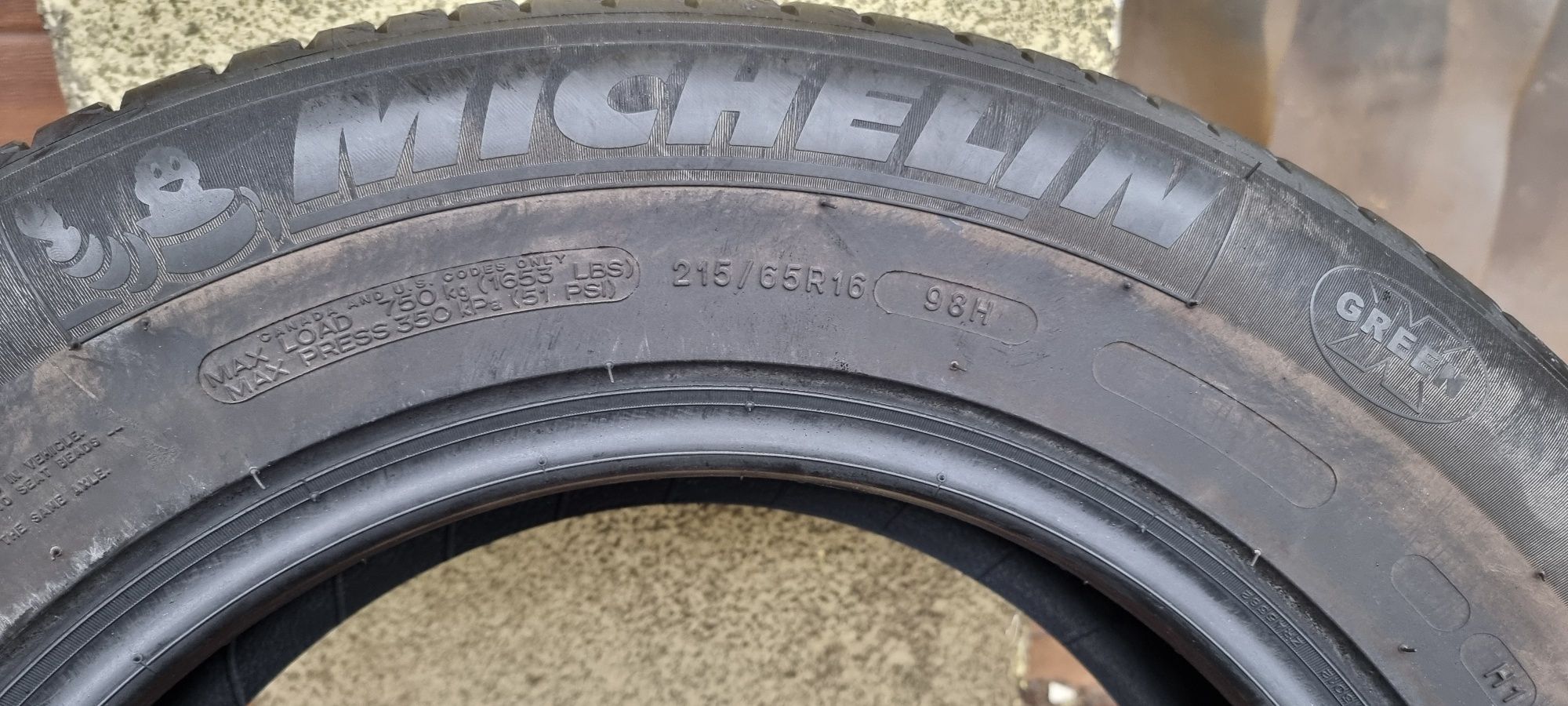 215/65r16 Michelin letnie 4sztuki