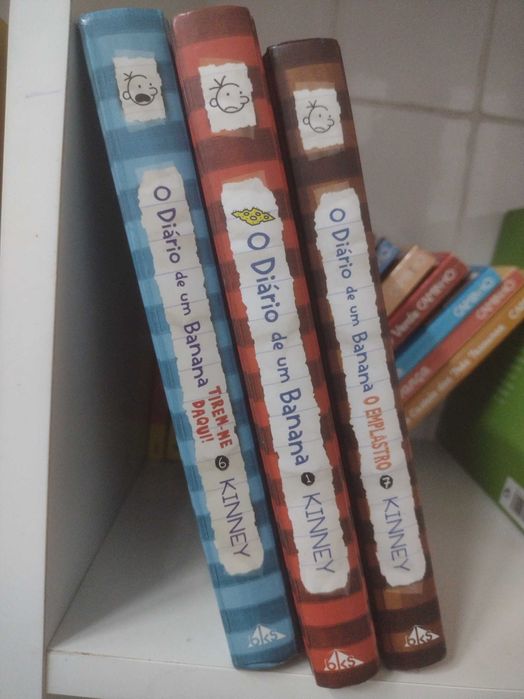 Livros da colecção o diário de um banana