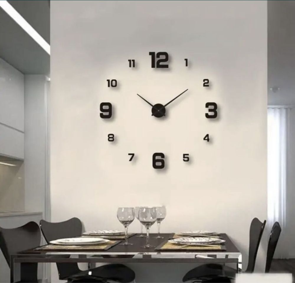 Годинник настінний 3D | настенные часы 3д