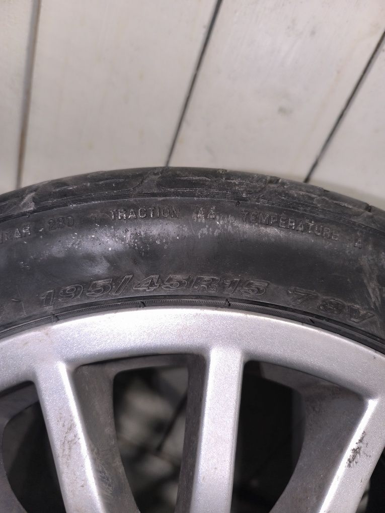 Alufelgi FR R13 195/45 78V dobry stan