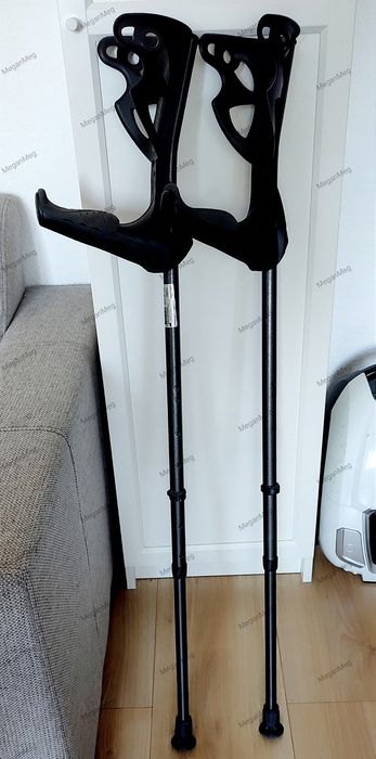 Kule ortopedyczne francuskie Premium używane regulacja wysokości