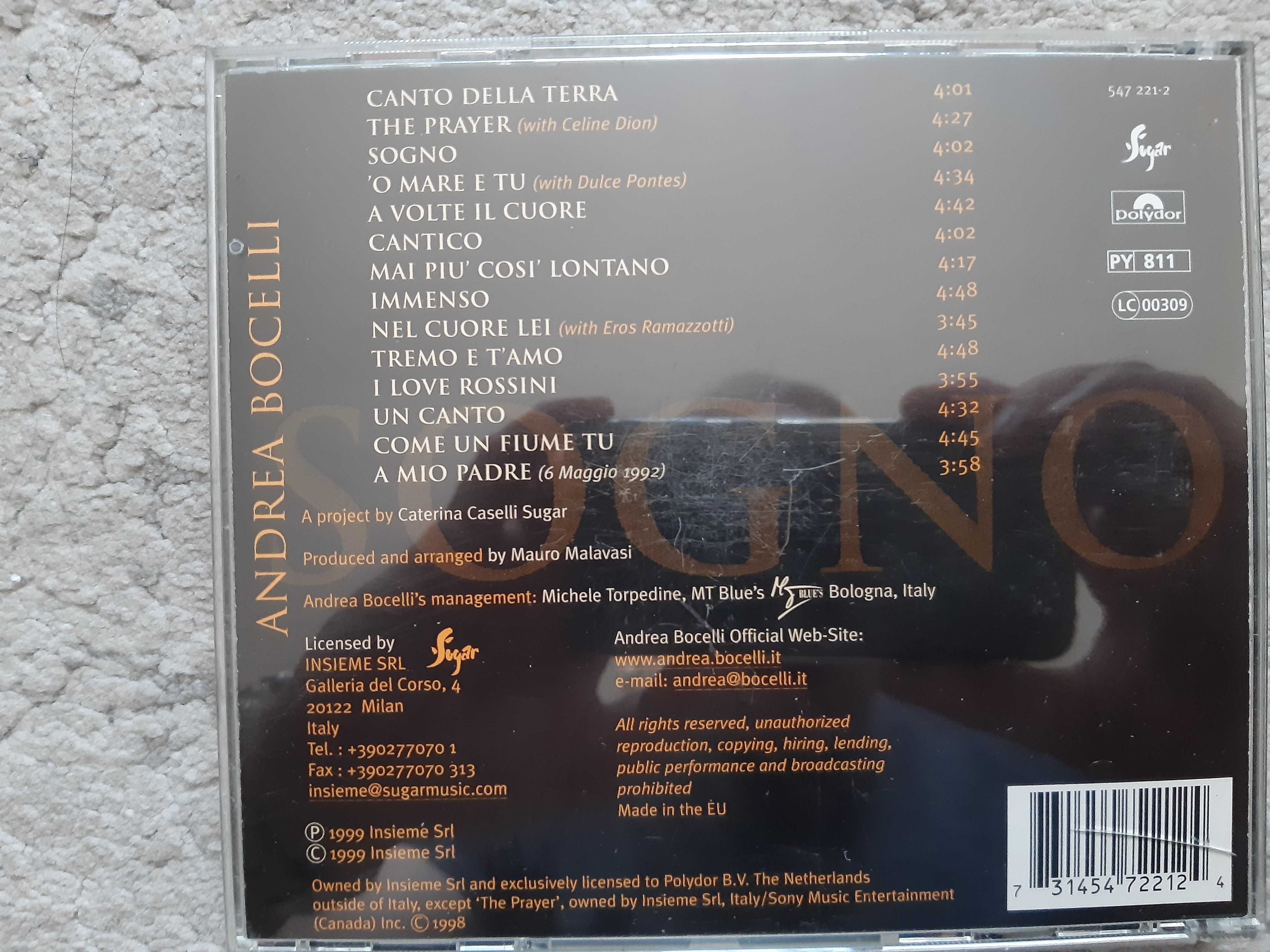 CD Pavarotti , Domingo , Carreras, Bocelli , Callas , оригінал
