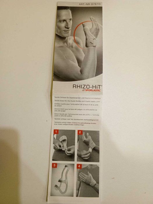 Ортез для фиксации большого пальца Sporlastsc RHIZO-HiT