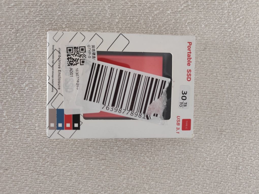 Disco externo SSD 30 terabytes