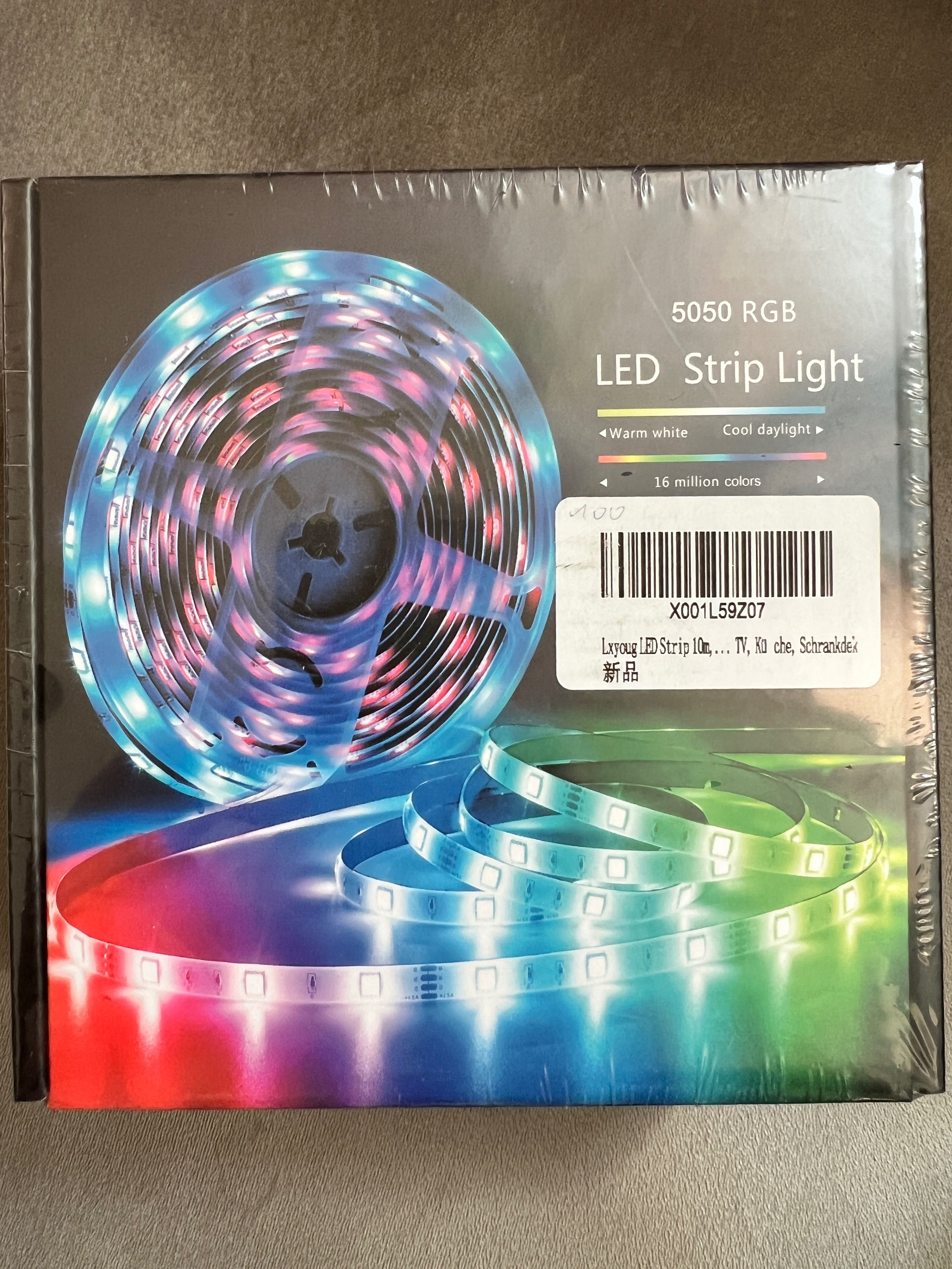 Taśma Led Strip Light 5050 RGB 20m app-bluetooth