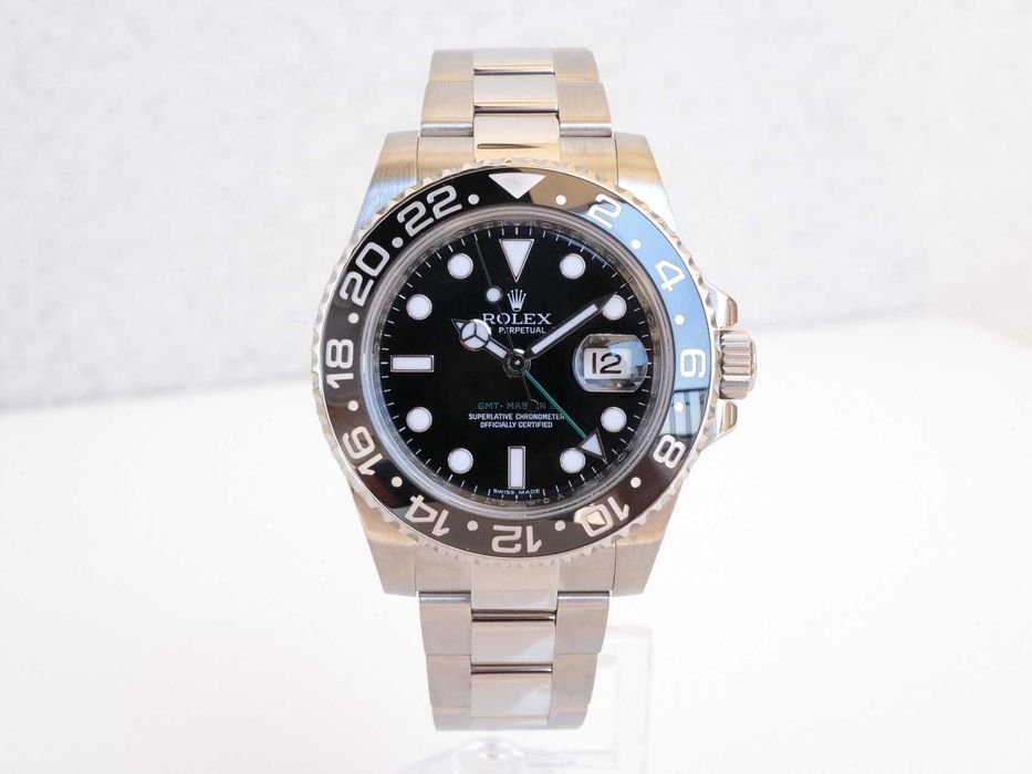 Rolex GMT-Master II Oyster Steel Black Dial 40mm