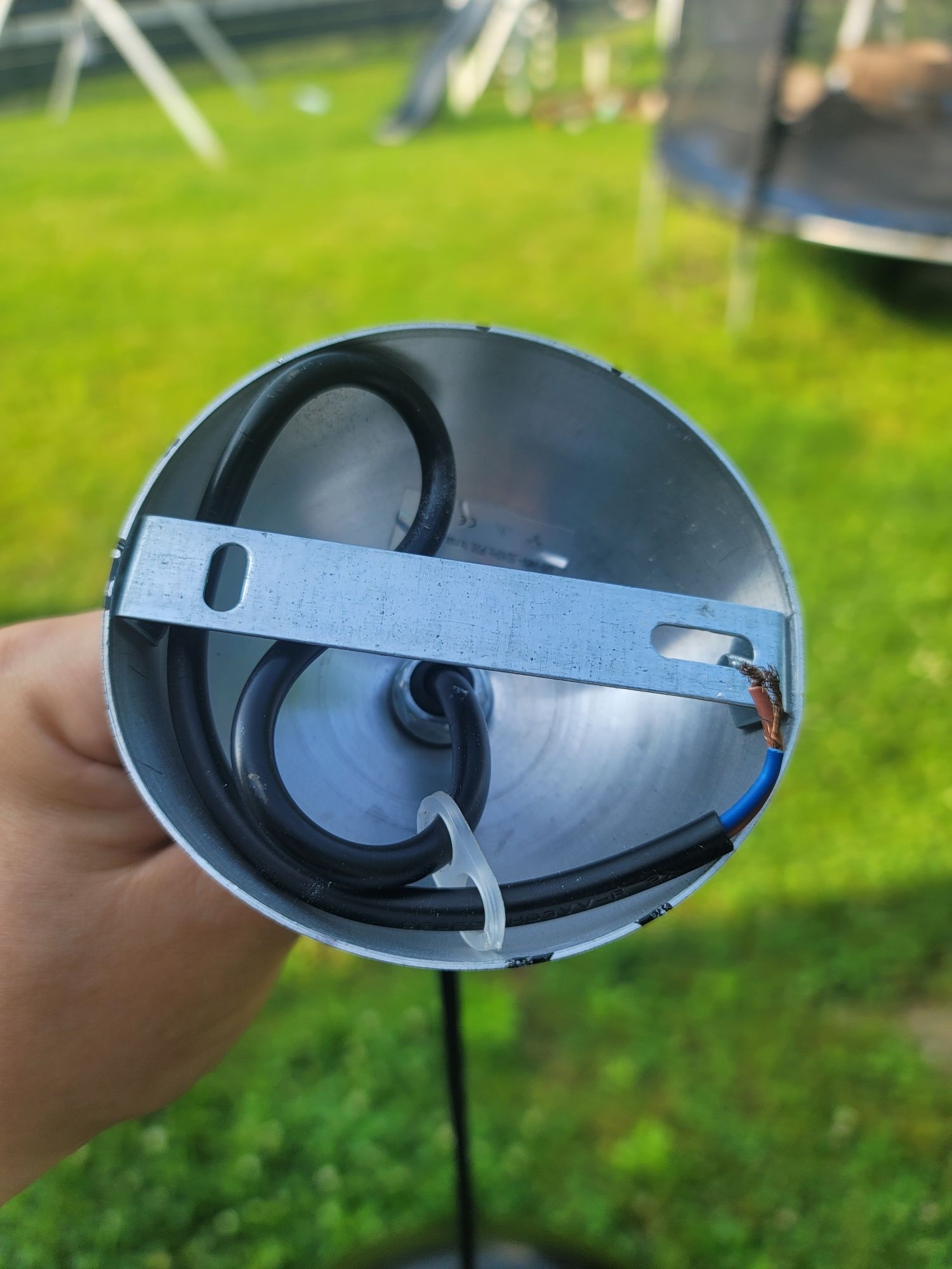Lampa wisząca sufitowa skandynawska czarna