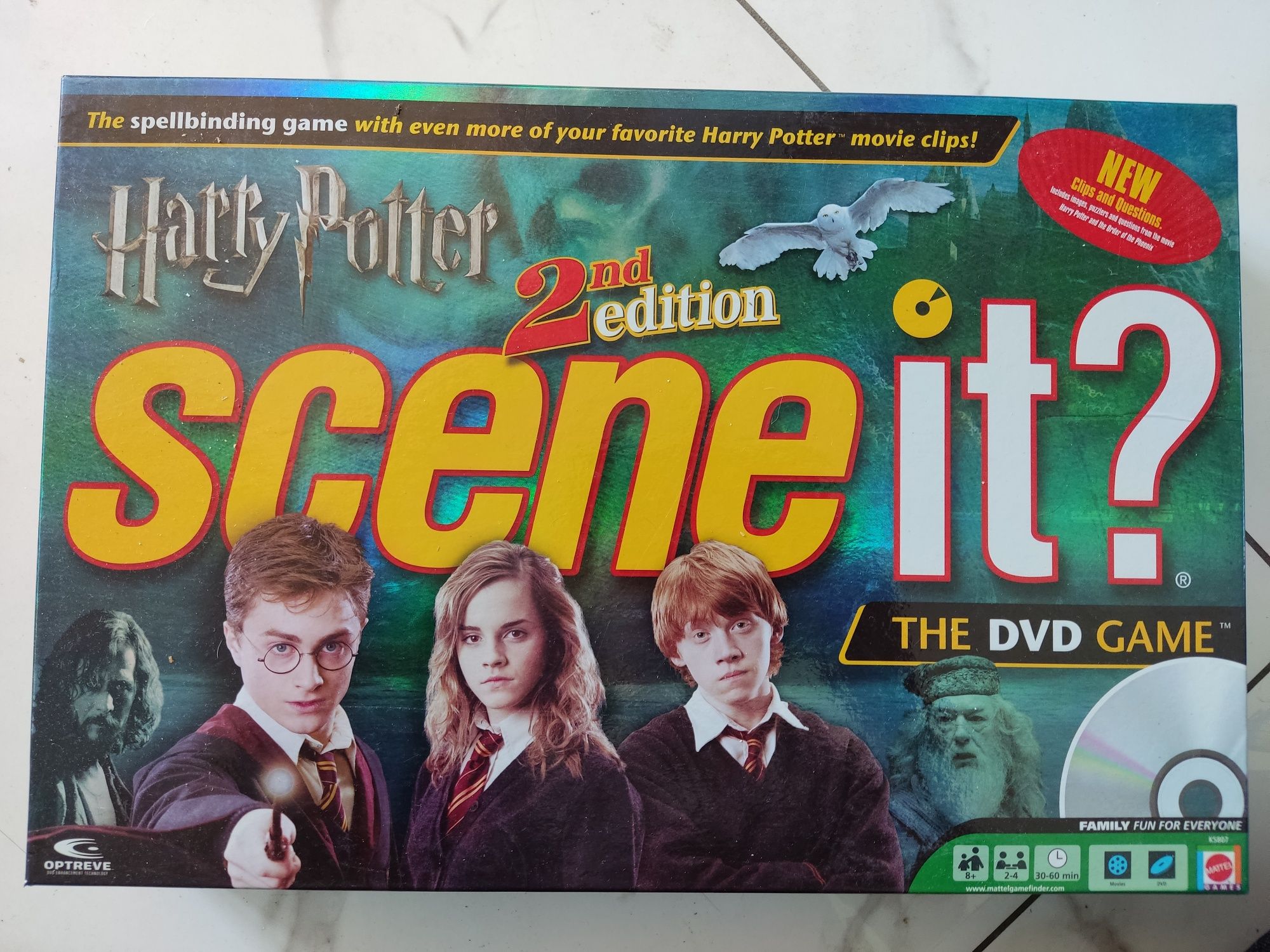 Harry Potter screne it. The dvd game . 2an edition. Druga edycja