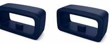 2x Szlufka Do SMARTWATCH Garmin Samsung 20 mm Granatowa z wybojem