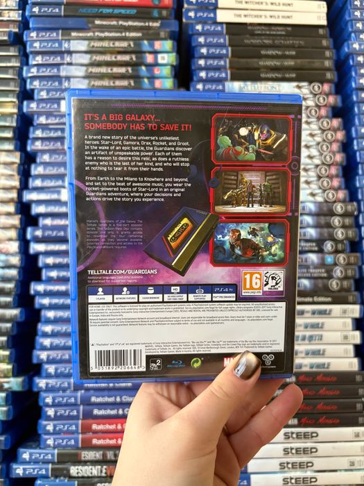 Гра Guardians of the Galaxy  на ps4, диск з грою на пс 4, ліцензія