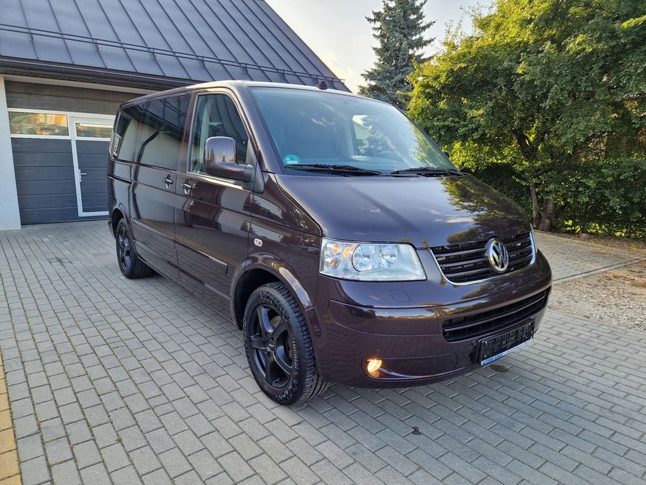 Volkswagen Multivan 2.5 TDI 174KM 4MOTION/Jeden właściciel/Pełen serwis VW/Perła/Jak NOWY