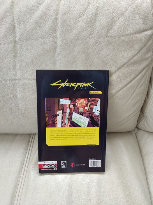 Komiks "Cyberpunk 2077 blackout"