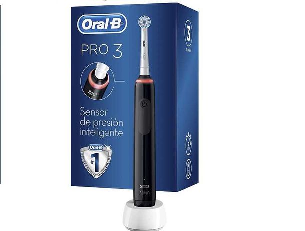 електрична зубна щітка Oral-B Pro 3 3000, чорна