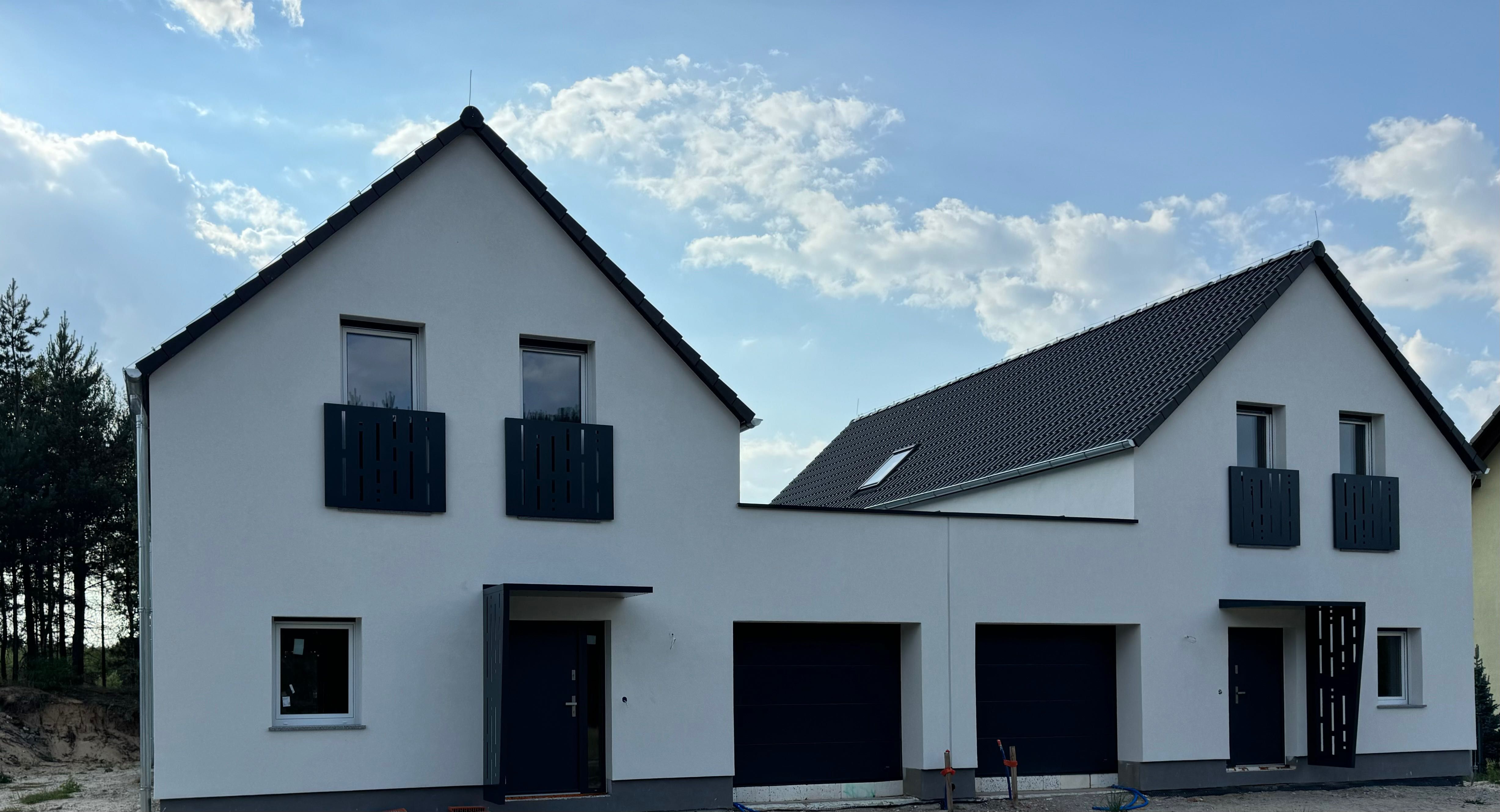 Działka Grodziec z projektem Bliźniaka oraz pozwoleniem na budowę