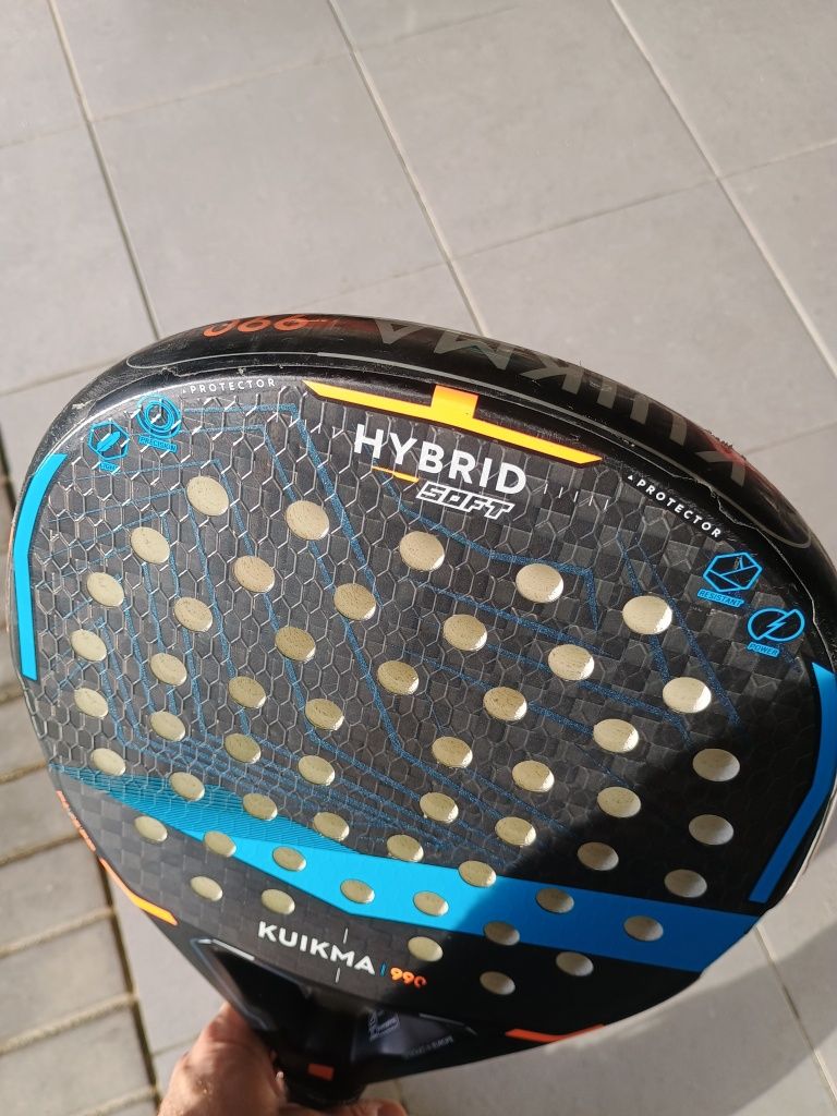 Raquete padel kuikma 990 Hybrid Soft