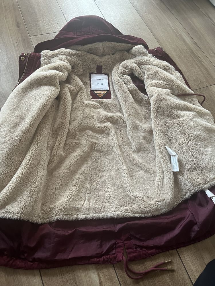 Kurtka parka Pull and Bear rozmiar S