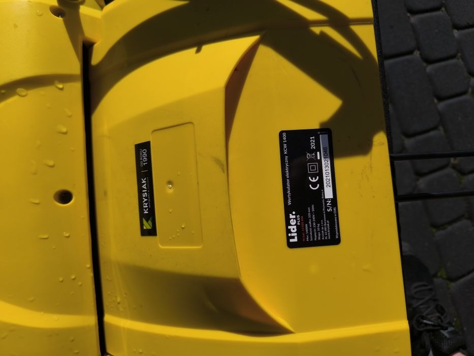 Wertykulator elektryczny Lider KCW 1400