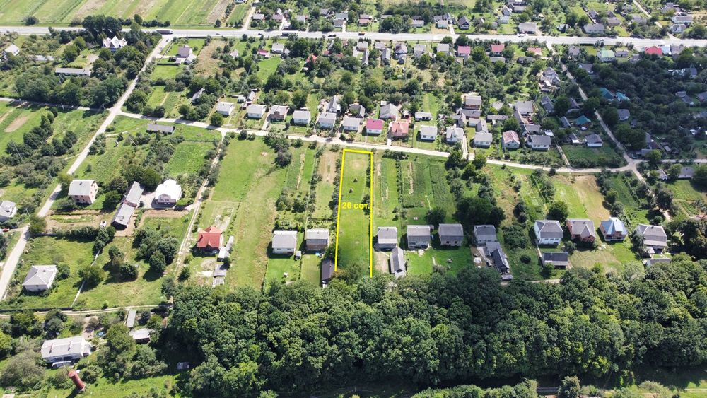 Земельна ділянка для будівництва неподалік Карпат та Стрия (26.6сот.)