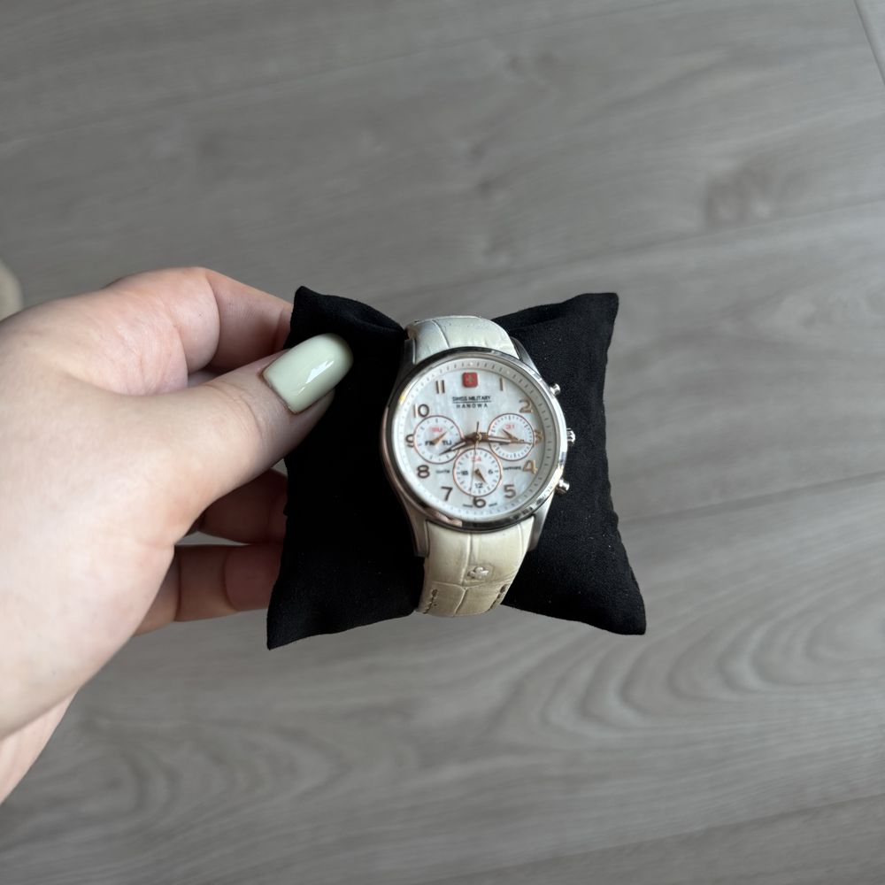 Zegarek szwajcarski chronograficzny Swiss Military Hanowa szafir