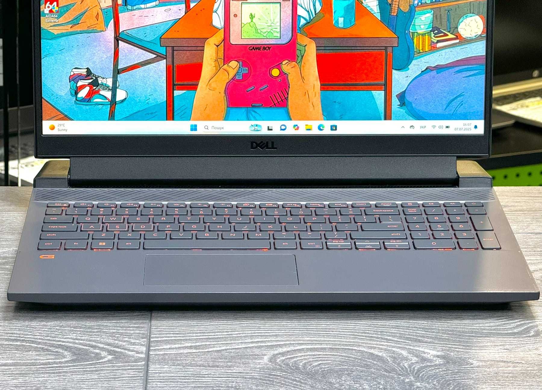 Игровой Dell G15 5525 / DDR5 16Gb / Ryzen 5 6600H / RTX 3050