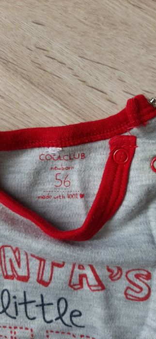 Komplet na święta dla noworodka rozmiar 56