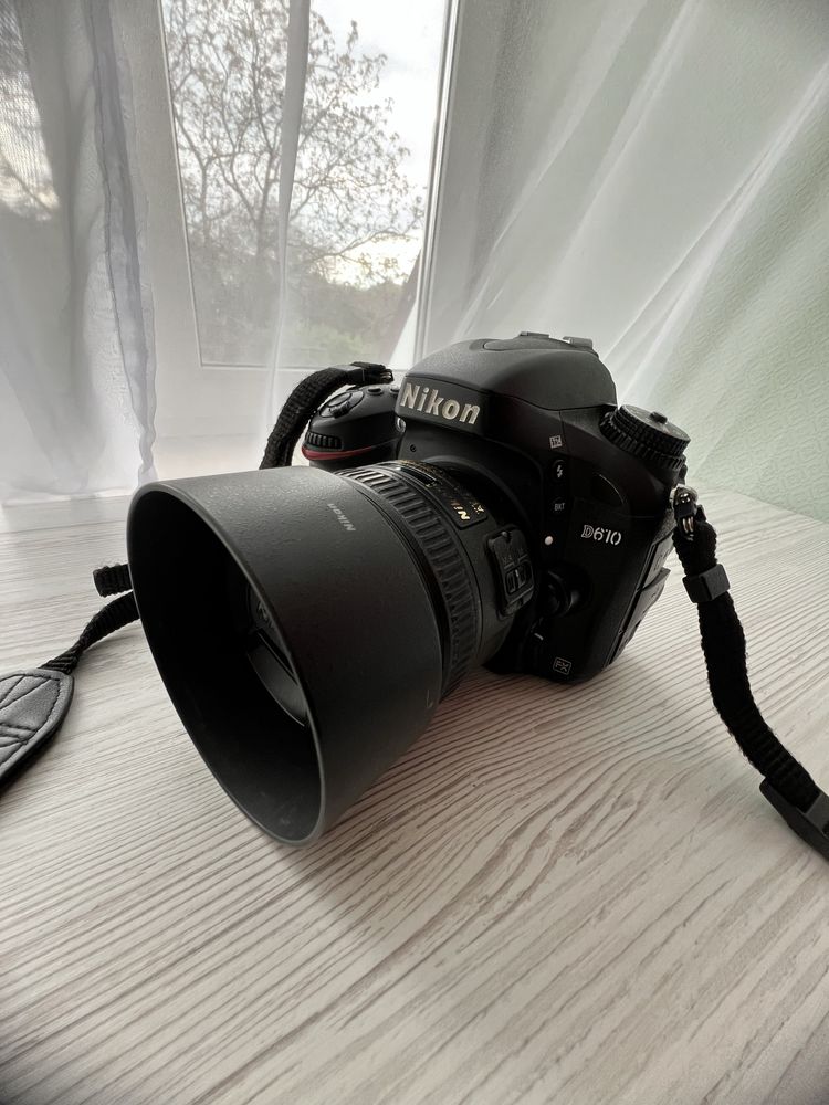 Професійна фотокамера Nikon+обʼєктив 50 мм