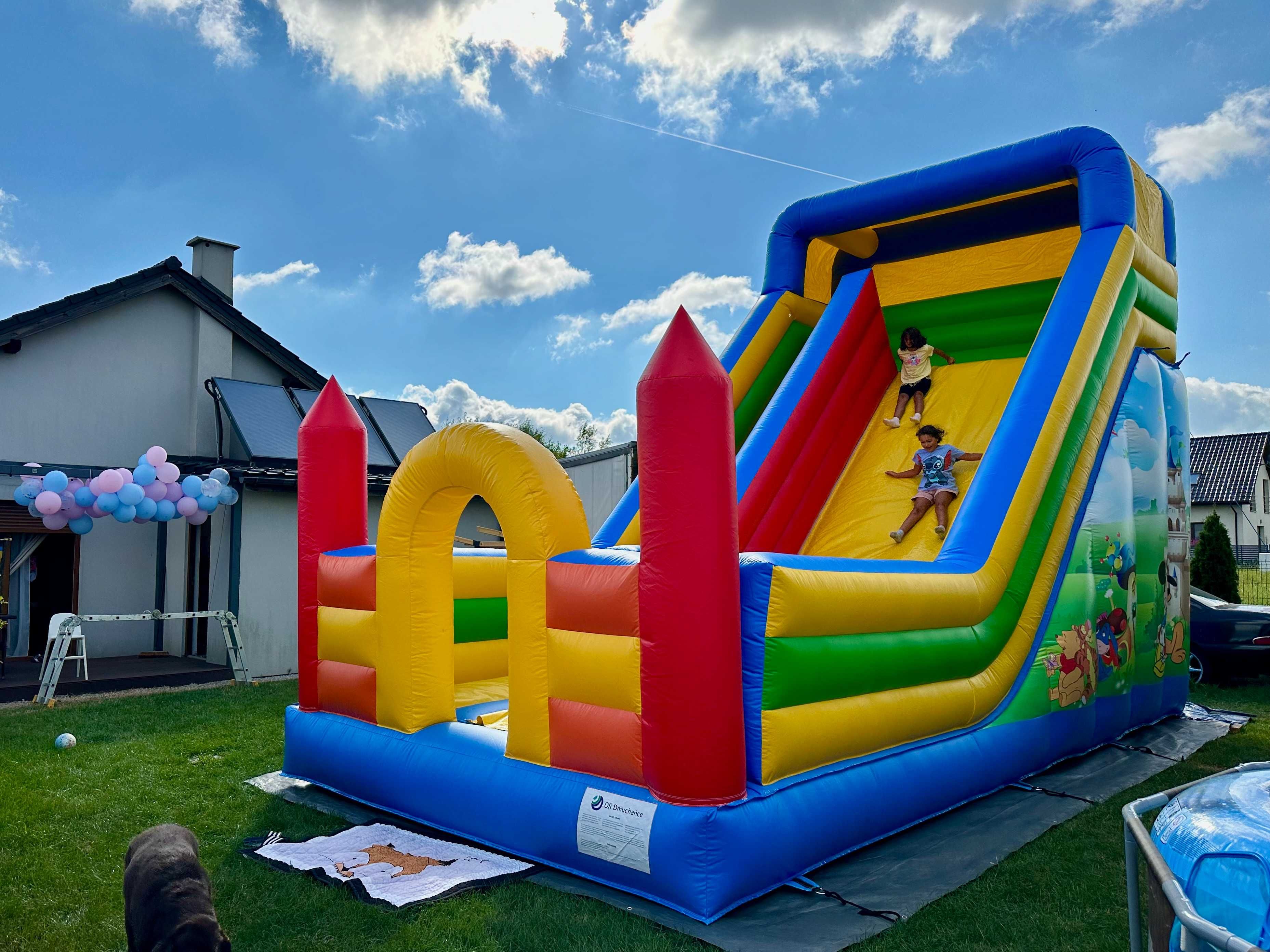 DMUCHANIEC wynajem Zjeżdżalnia / Plac zabaw / Piana party