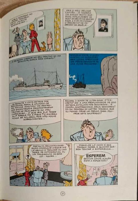 As aventuras de Spiroy e Fantásio, o refúgio da moreia