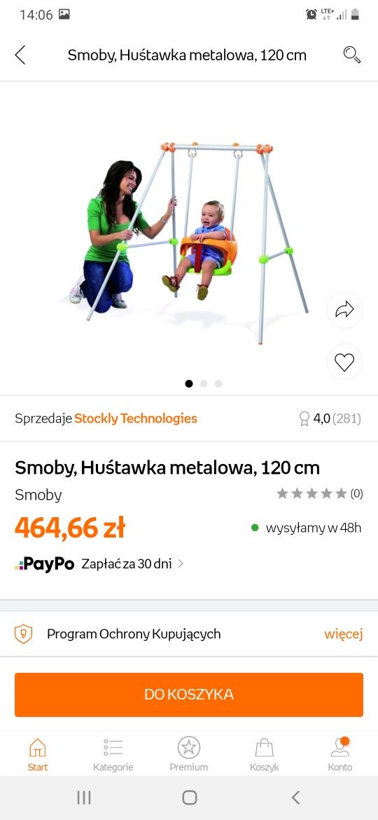 Bujawķa zewnętrza Smoby 2in1