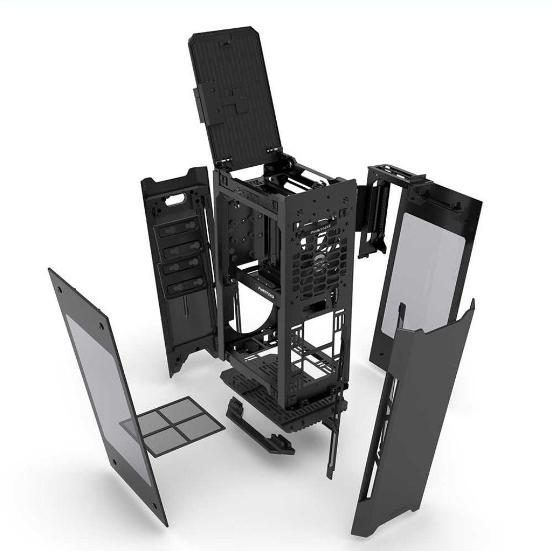 Caixa PC mini itx Phanteks Enthoo Evolv Shift tempered glass