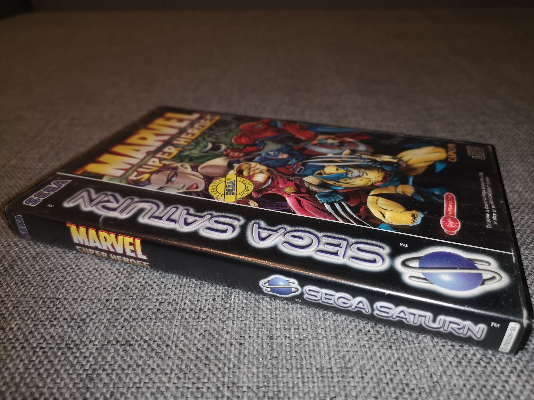Marvel Super Hero SEGA SATURN gra ANG (płyta 9/10) BIAŁY KRUK sklep