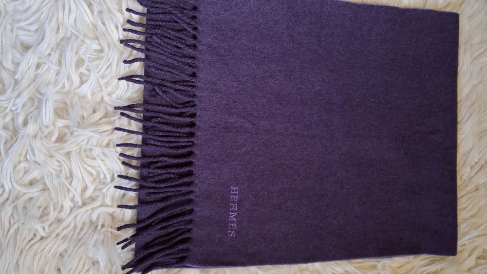 Szalik kaszmir Hermés