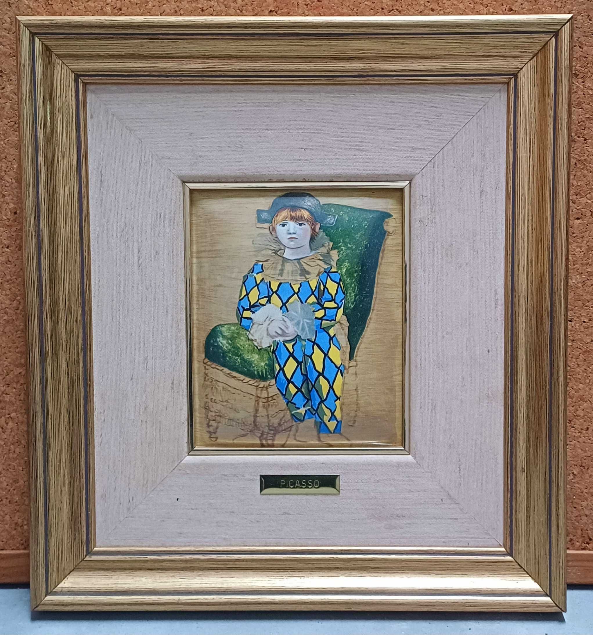 Quadros em esmalte pintado (6 unidades)