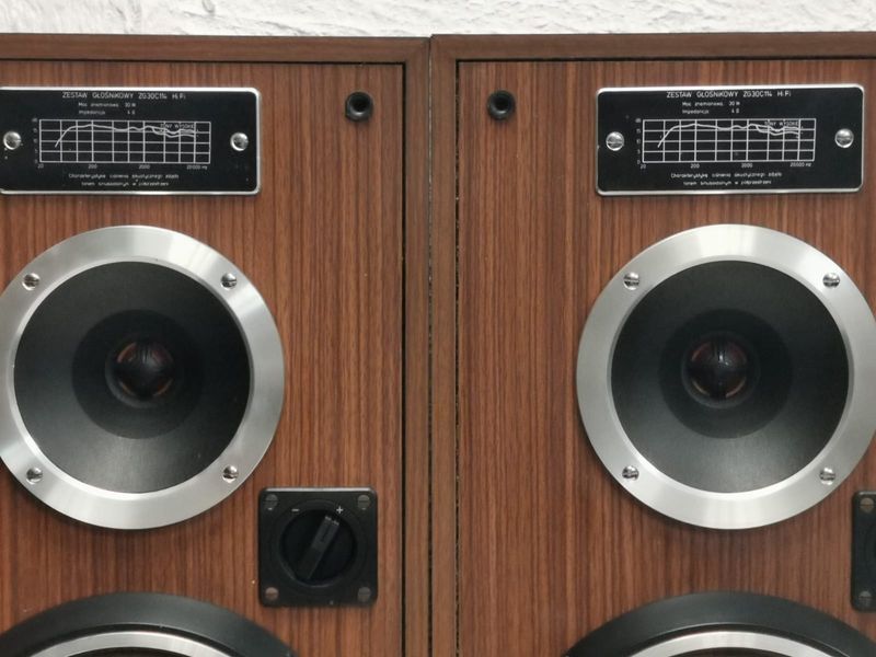 Kolumny ZG30C 30W 4ohm pod radmor do regeneracji