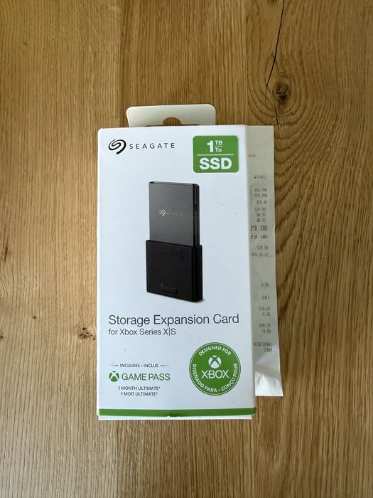 Dysk zewnętrzny Seagate 1000Gb 1Tb! Karta pamięci rozszerzeń! Storage!