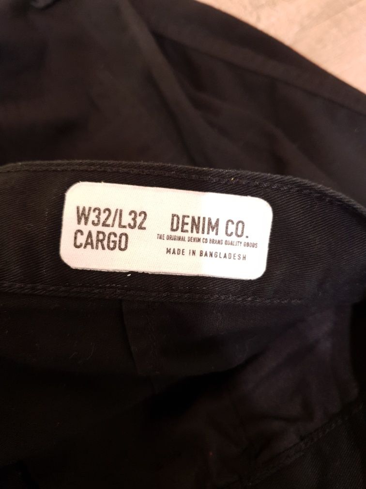 Spodnie cargo Denim CO W32 L32 M