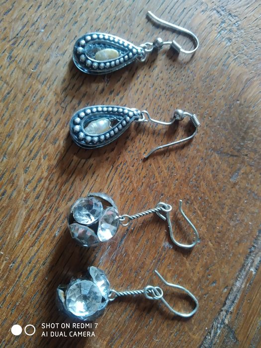 Бижутерия СССР , сережки , шкатулка