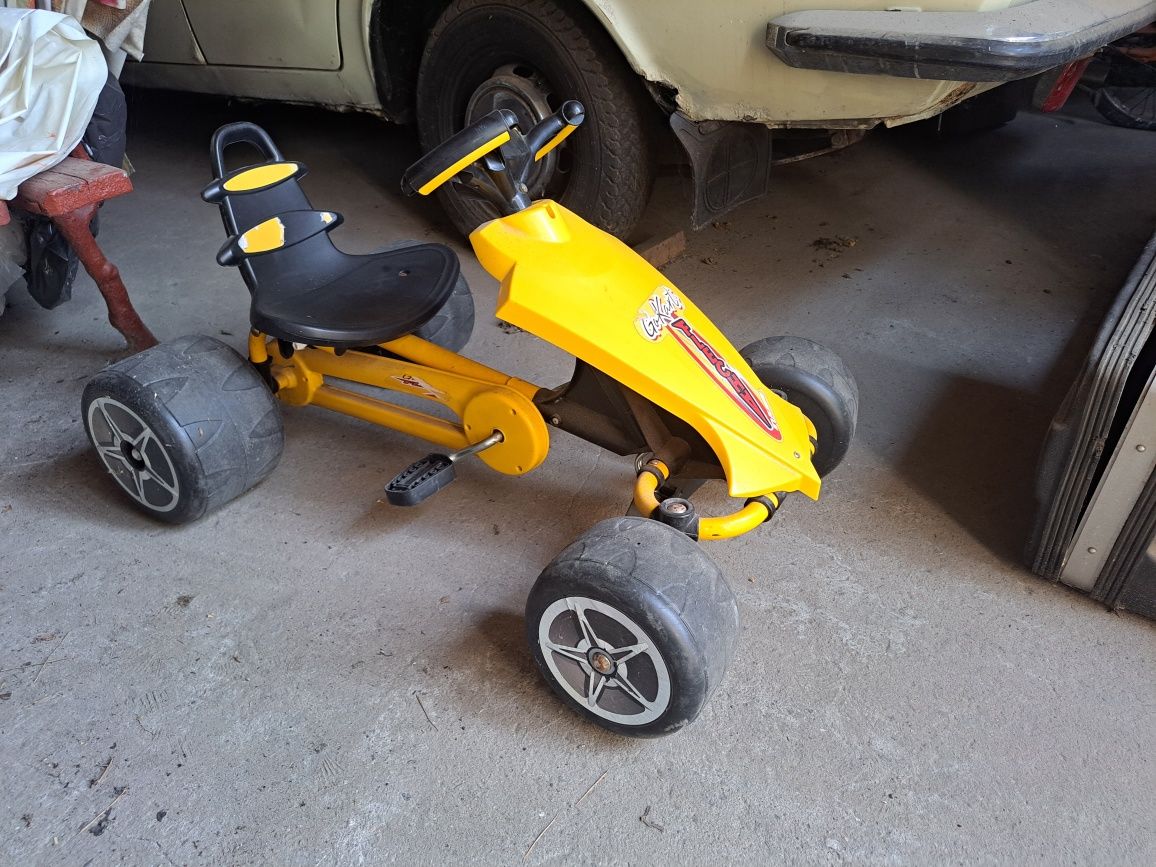 Gokart na pedały dla dziecka chłopca chłopaka rowerek samochodzik