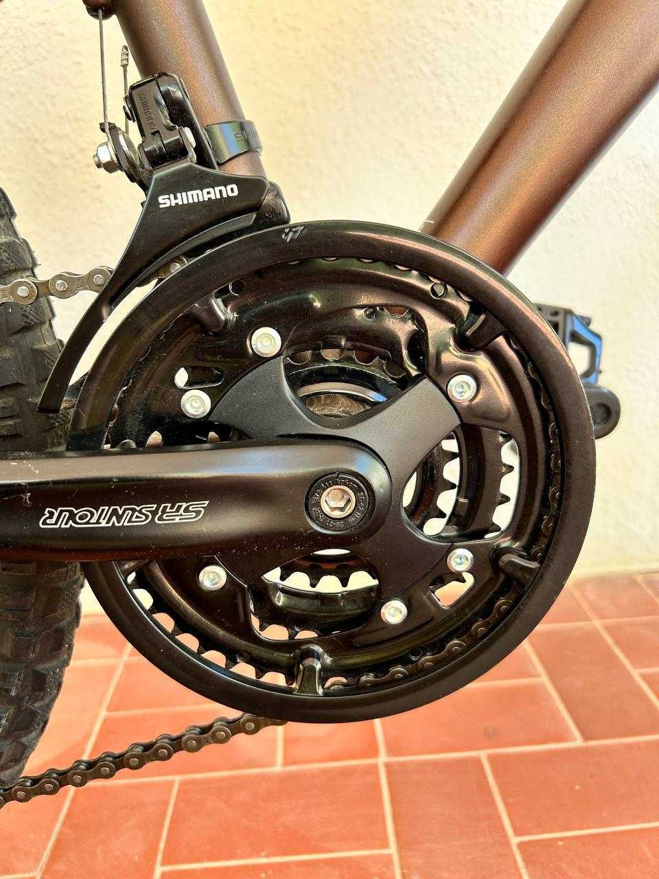 Rockrider 24" MTB – bicicleta juvenil (alumínio, travões de disco)