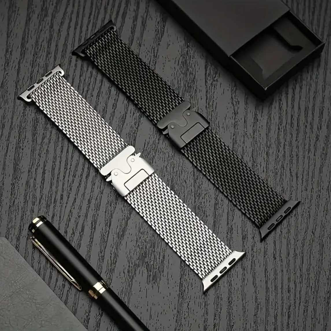Ремінець Milanese Loop New для Apple Watch міланська петля ремешок