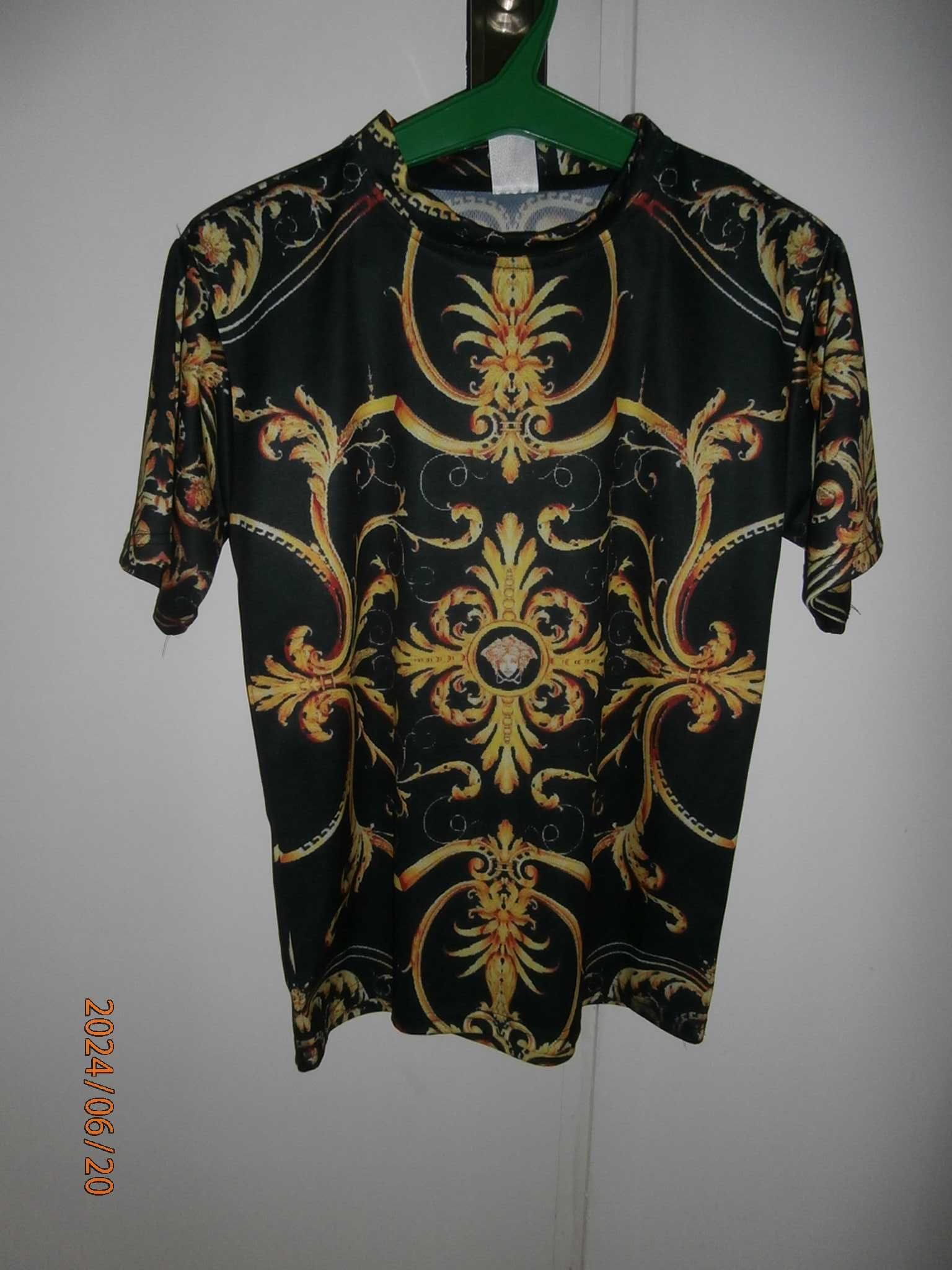 Koszulka Tshirt wzór VERSACE - nowa r M