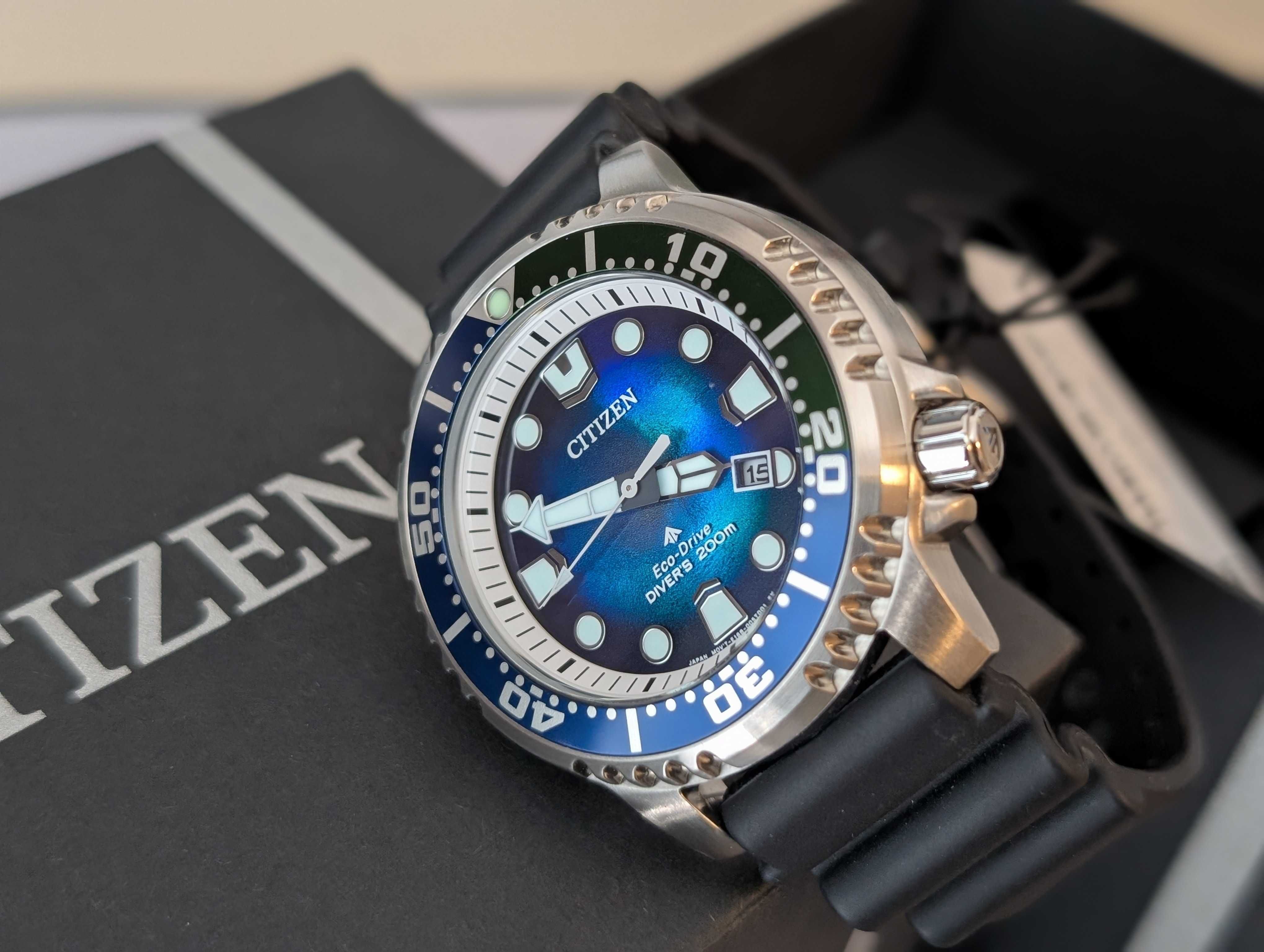 Zegarek Citizen Promaster UNITE with BLUE limited edition BN0166-01L