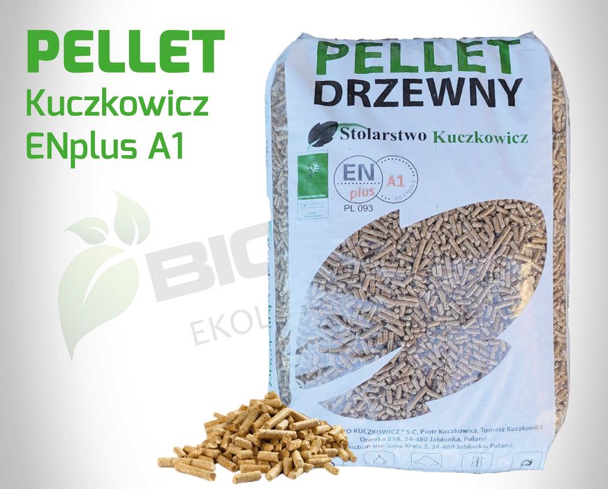 Pellet KUCZKOWICZ A1 ENplus Rezult Rurex Barlinek Olczyk Wirex BIO-EKO
