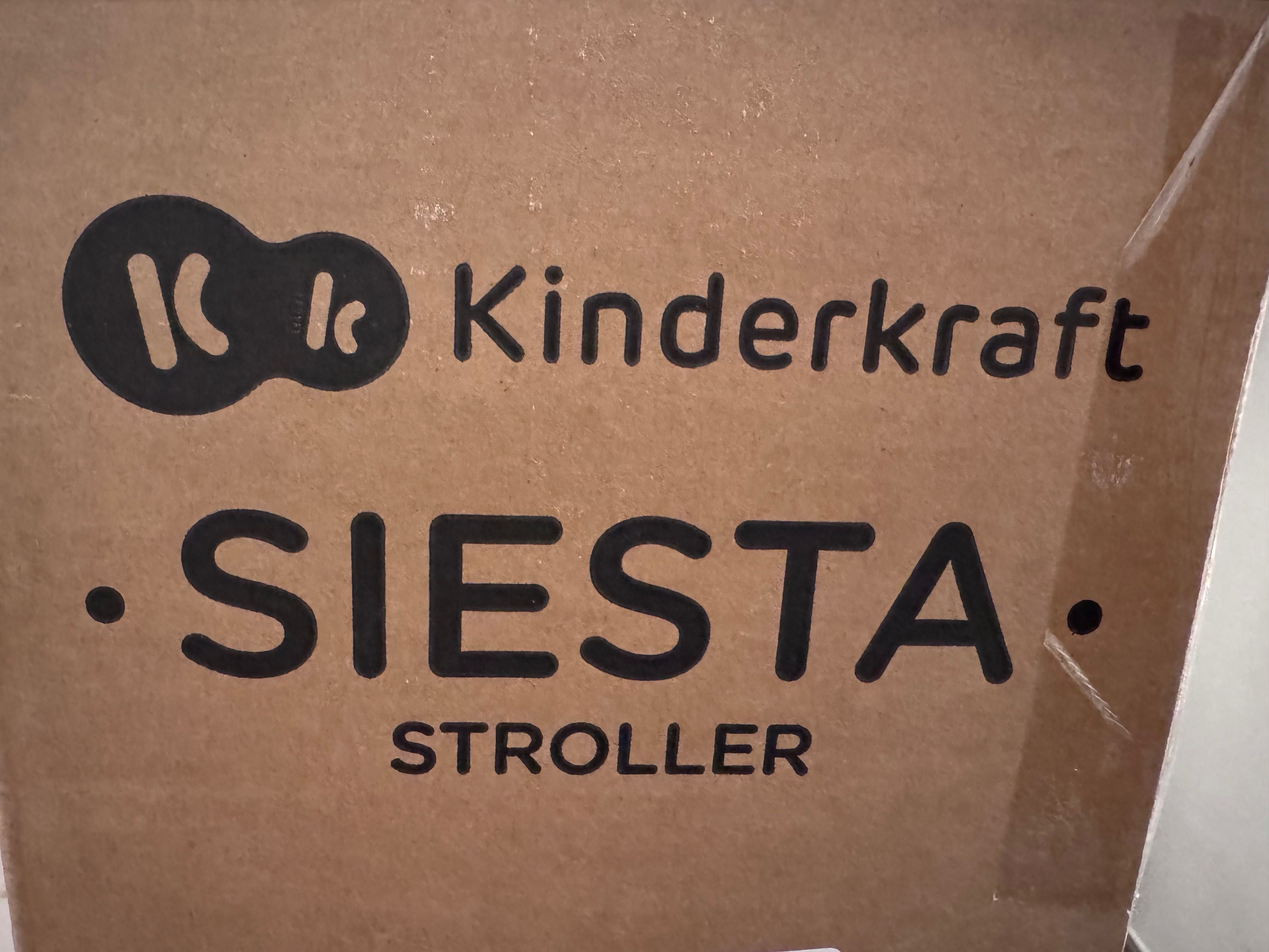 Kinderkraft Siesta - lekki wózek spacerowy